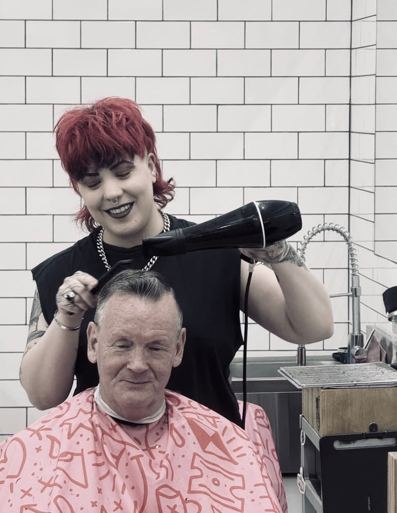 "Short back and sides, sir?"