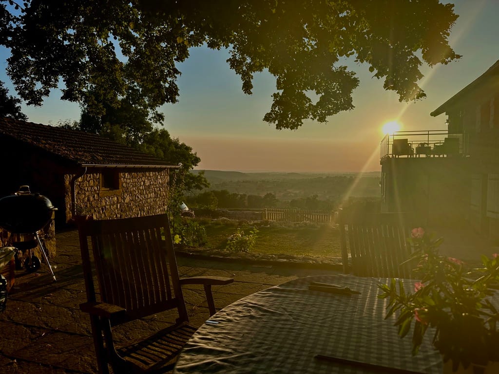 Sunset in Ozolles, Bourgogne-Franche-Comté - 17 August 2025