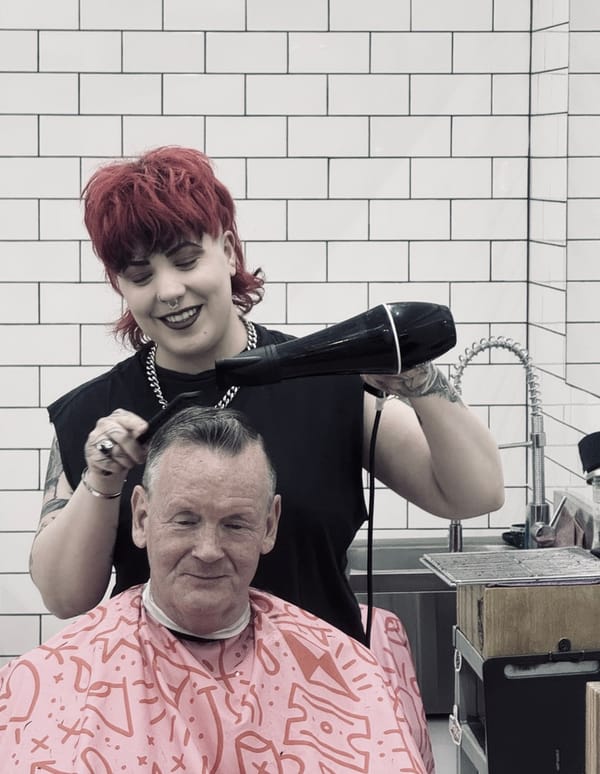 "Short back and sides, sir?"