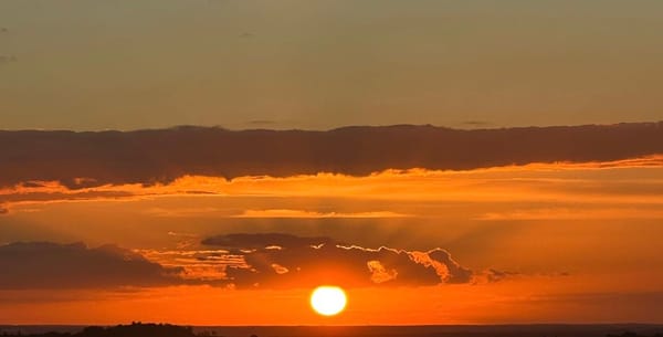 Sunset in Burgundy