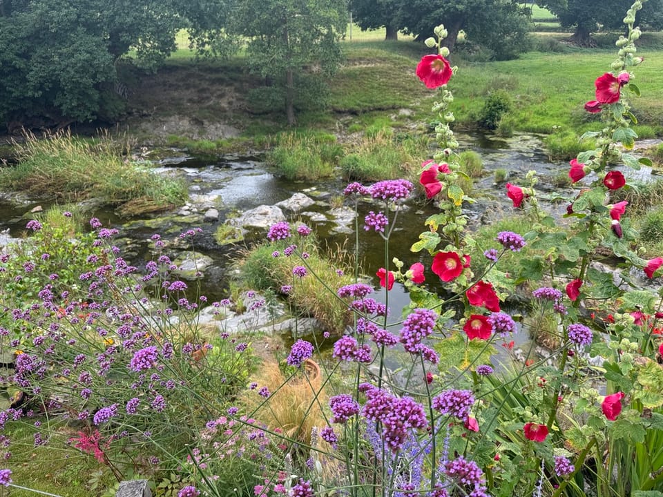 Berriew Village, Powys (née Montgomeryshire), Wales 27July 2025